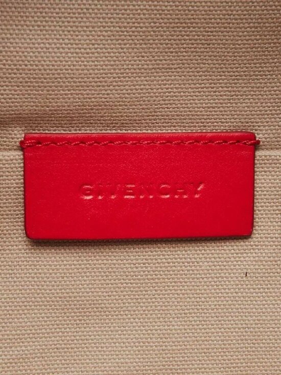 Givenchy Red Leather Mini Backpack Bag main image 4